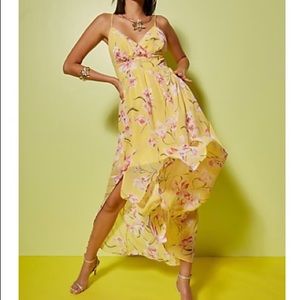 Floral Maxi Dress | Size Lg